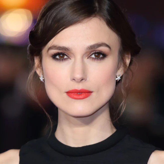 kira knightley forma del viso quadrato