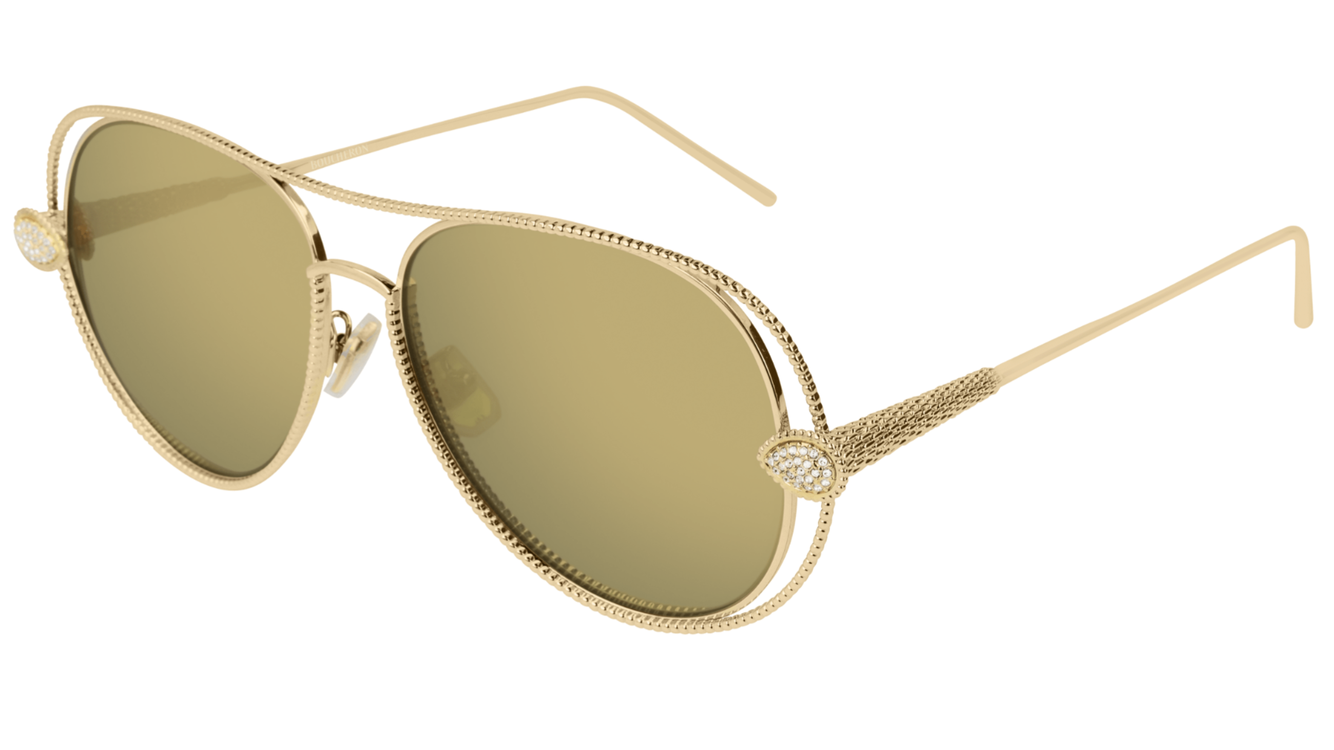 Occhiali da Sole - Boucheron - BC0030S - Oro