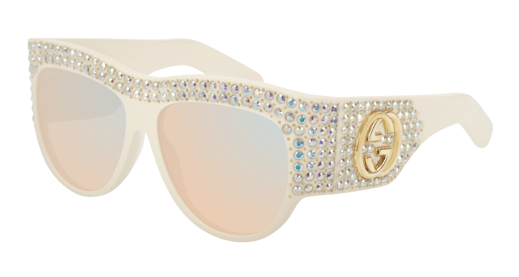 Occhiali da Sole - Gucci - GG0144S - Bianco