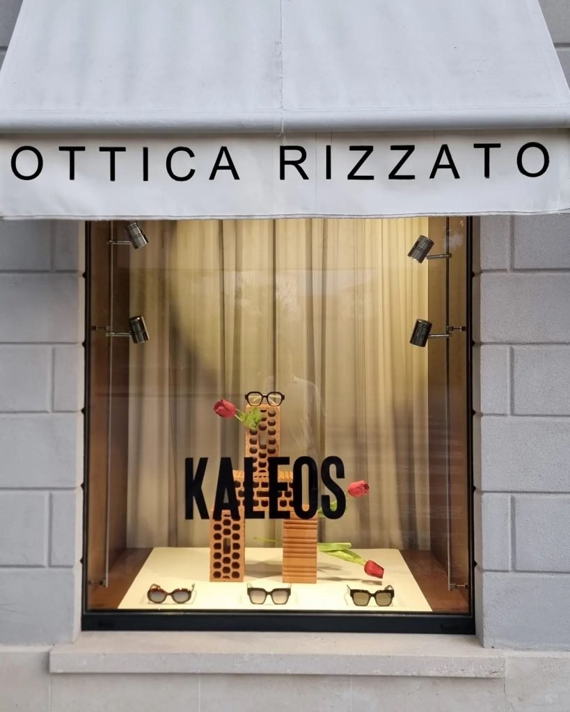 Vetrina Kaleos Ottica Rizzato