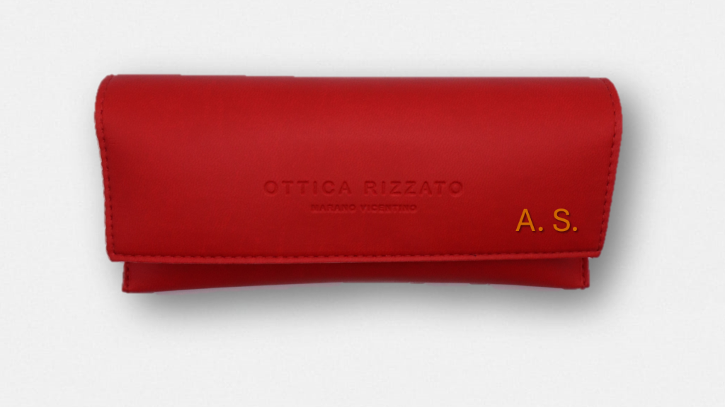 custodia per occhiali personalizzata ottica rizzato idee regalo san valentino