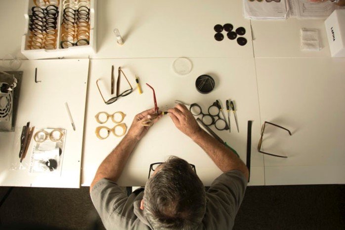 lapima eyewear atelier in brazil