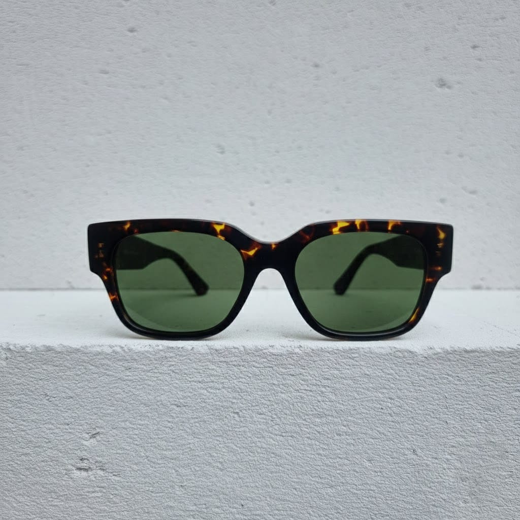 occhiali da sole con lenti polarizzate verde ottica rizzato