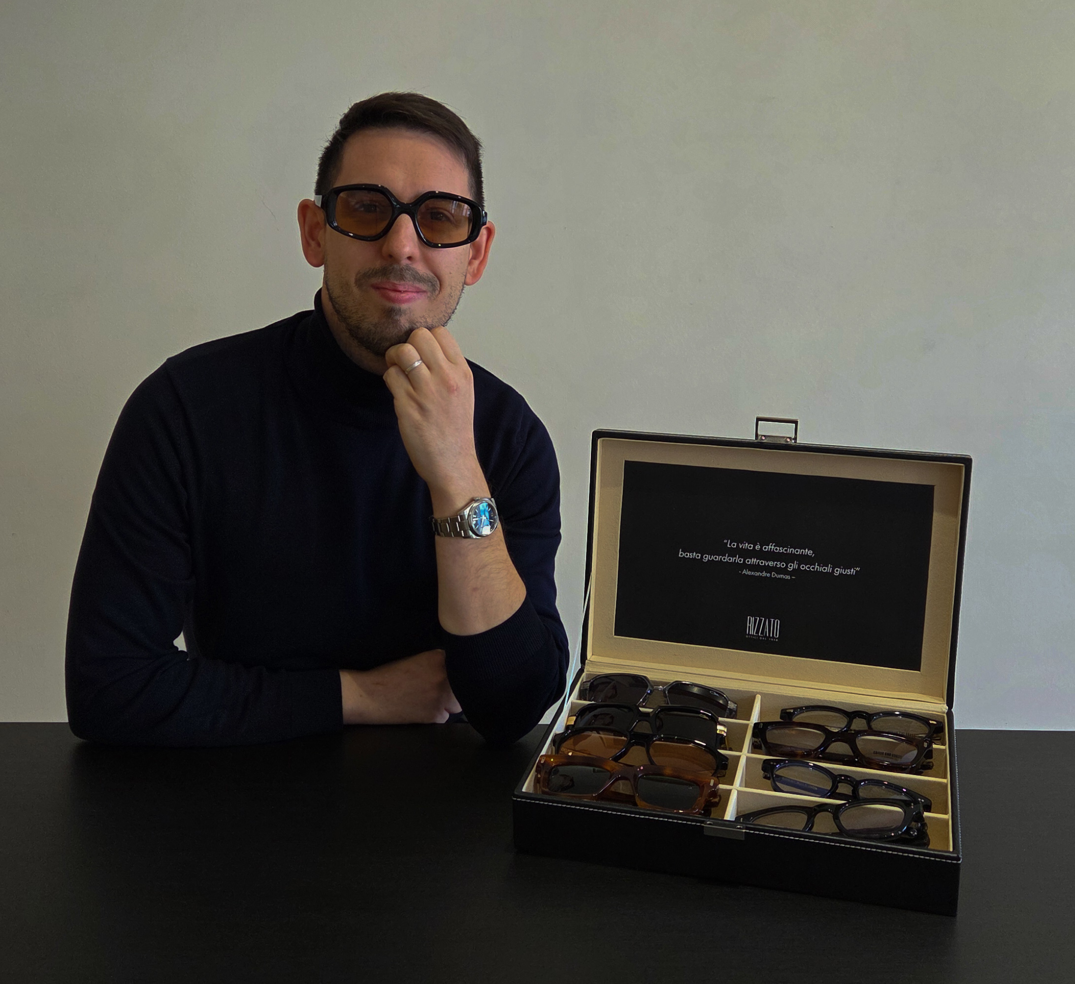 come creare una collezione di occhiali di design ottica rizzato