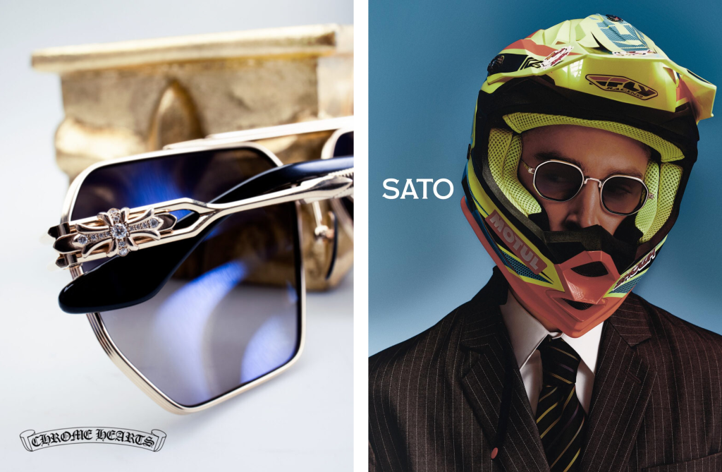 ultra luxury eyewear sato chrome hearts ottica rizzato